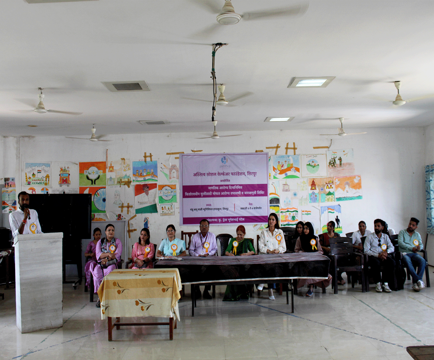 health-check-up-camp-for-adolescent-girls, astitva