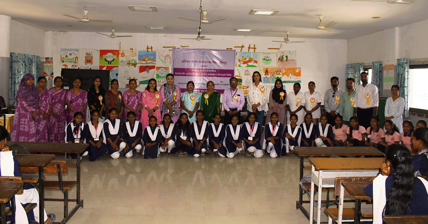 Health-check-up-camp-for-adolescent-girls, Astitva